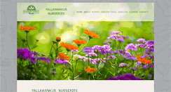 Desktop Screenshot of pallawankurnurseries.com