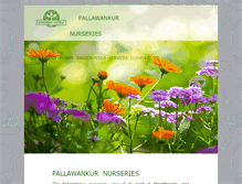 Tablet Screenshot of pallawankurnurseries.com